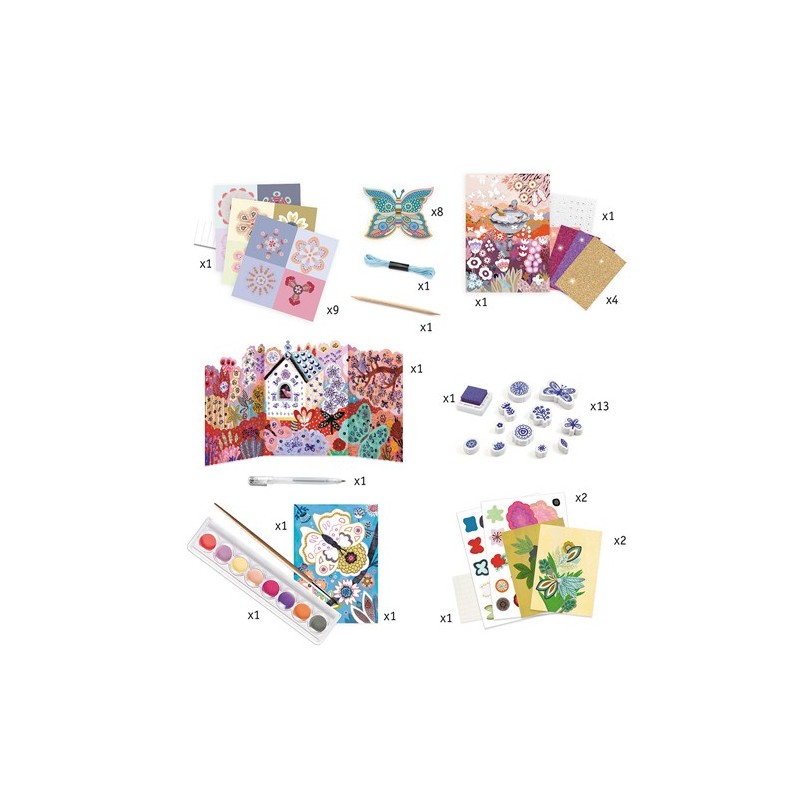 Coffrets multi-activités Jardin de fleurs 09330 Djeco