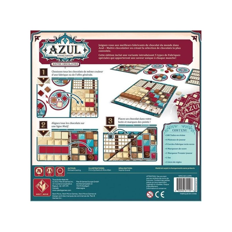 Azul Maître Chocolatier (Edition limitée)