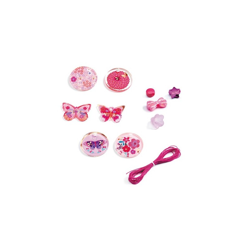 Perles fantaisies Papillons 09857 Djeco
