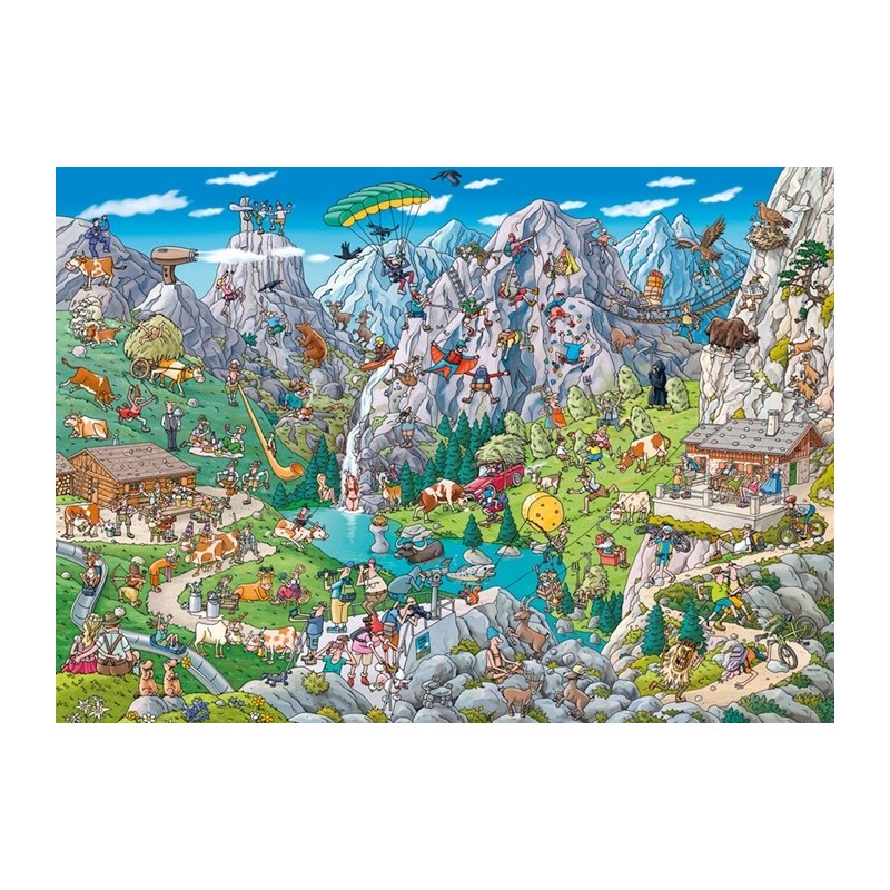 Puzzle 1000 pièces Alpine Fun 29680 Heye