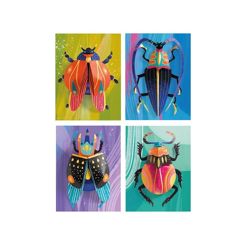 Tableaux 3D Paper bugs 09449 Djeco