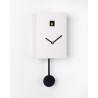Pendule avec coucou Hansruedi Blanc/Noir
