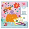 Feutres Magiques Les jolies robes de Marie 09886 Djeco
