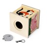 Tirelire en bois Animaux de la ferme 9003B Atelier Fischer