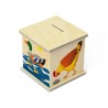 Tirelire en bois Animaux 9001B Atelier Fischer