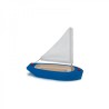 Bateau à voile en bois bleu Glückskäfer 5264146