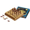 Echecs en bois mini de voyage 2707 Philos
