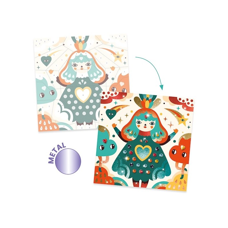 Métal et Strass Harmonie 09525 Djeco