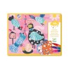 Color Stop Fabuleux pochoir Piou Piou & Co 08993 Djeco