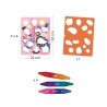 Color Stop Fabuleux pochoir Piou Piou & Co 08993 Djeco