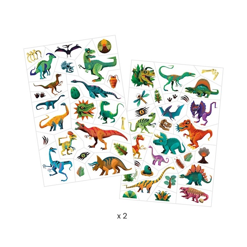 Tatouages Tattoos Dino Club 09598 Djeco