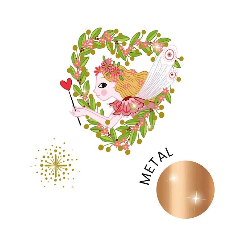 Tatouages Tattos Fairy Friends 09599 Djeco