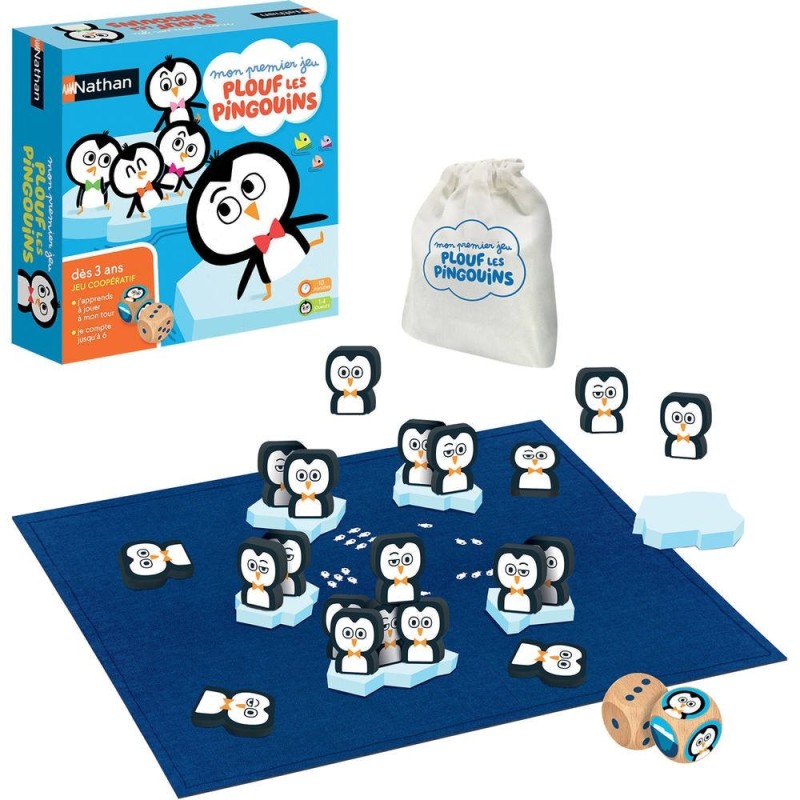 Plouf les Pingouins Mon premier jeu 31162 Nathan