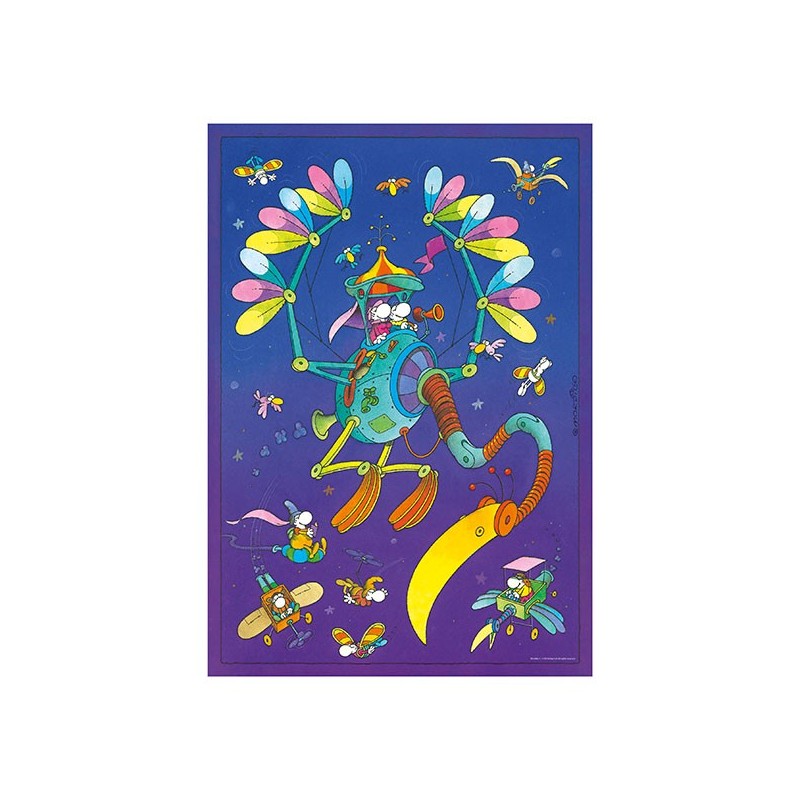 Puzzle 500 pièces Mordillo The Journey 35133 Clementoni