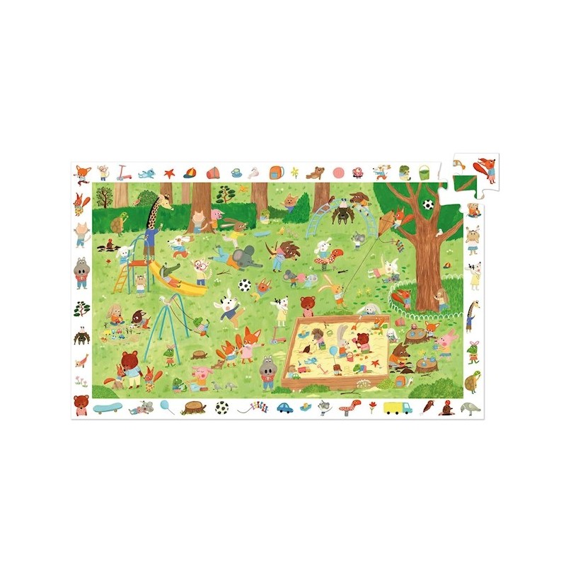 Puzzle 35 pièces Observation Le Square 07596 Djeco