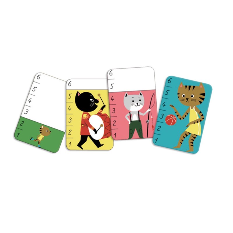 Jeu de cartes Bata-Miaou 05139 Djeco