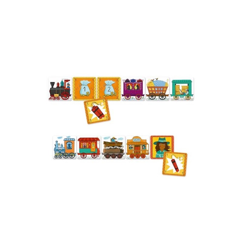 Jeu de cartes Golden Train 05084 Djeco