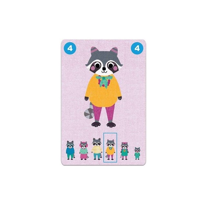 Jeu de cartes Familou 05103 Djeco