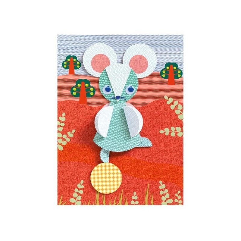 Créer avec du papier Ronds er ronds 09056 Djeco