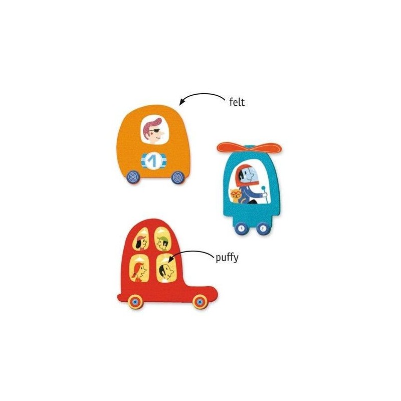 Gommettes et Stickers Voitures 09051 Djeco