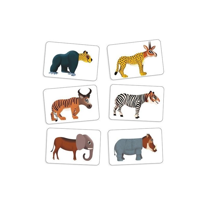 Jeu de cartes Anijumble 05092 Djeco