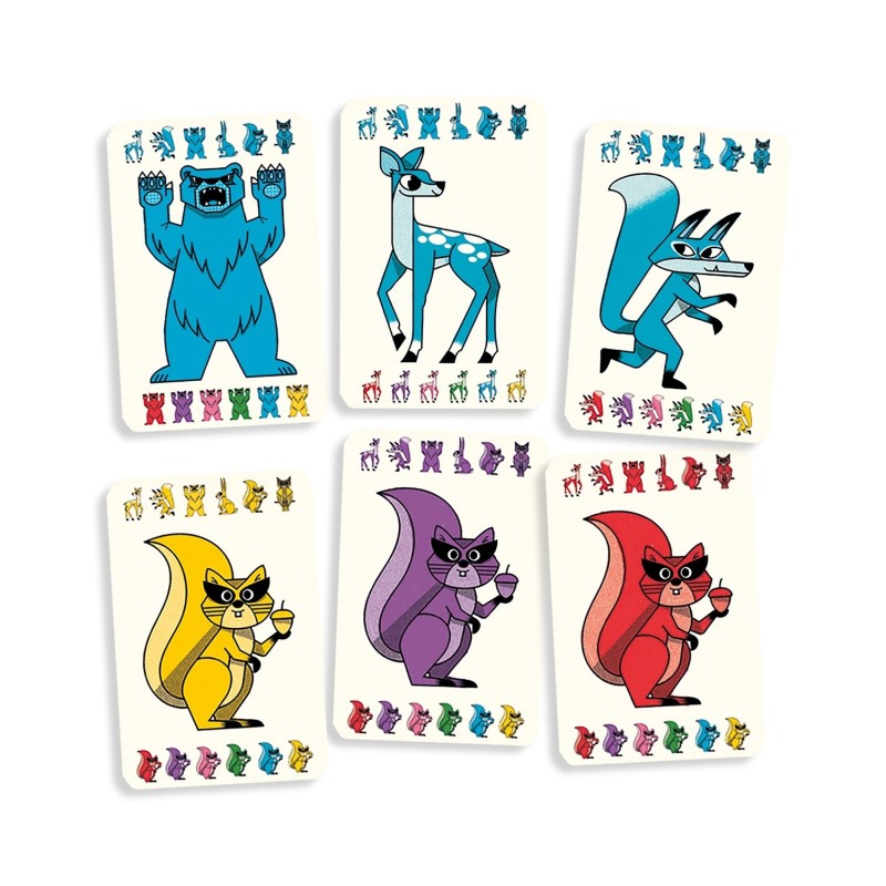 Jeu de cartes Mix Family 05083 Djeco