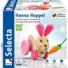 Jouet à tirer en bois Lapin Hanna Hoppel 62023 Selecta