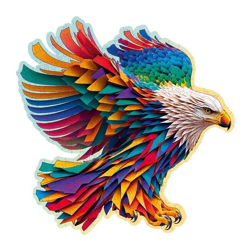 Puzzle en bois 250 pièces Aigle 50165 Wooden.City Puzzle