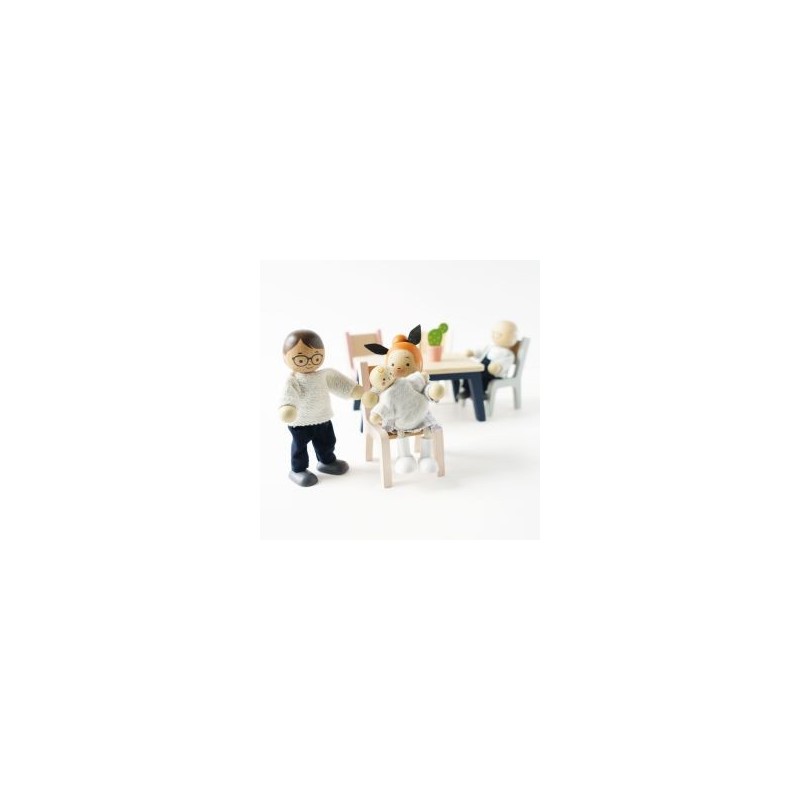 Set de famille pour maison de poupée P053 Le Toy Van