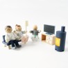 Set de famille pour maison de poupée P053 Le Toy Van