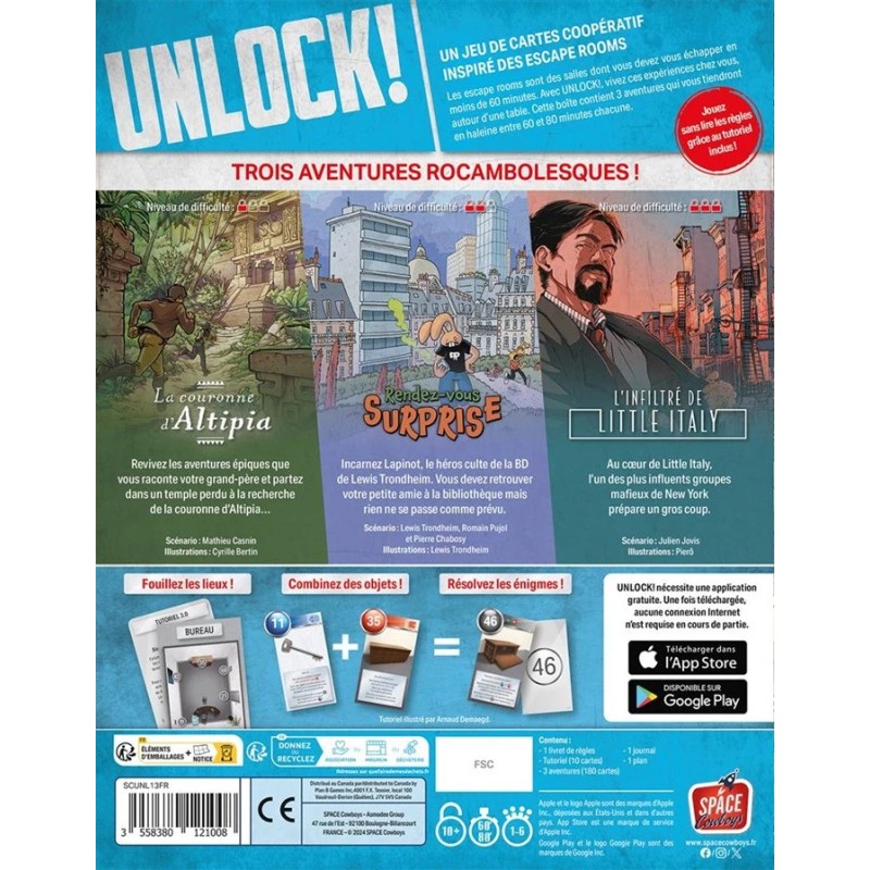 Unlock ! No 13 Risky Adventures