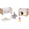 Meubles pour maison de poupée Chambre de bébé 51500 Goki