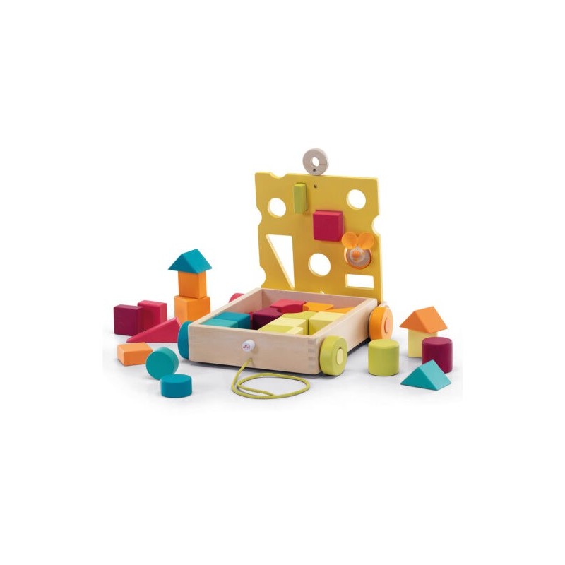 Charriot de Cubes en bois Souris 83122 Sevi