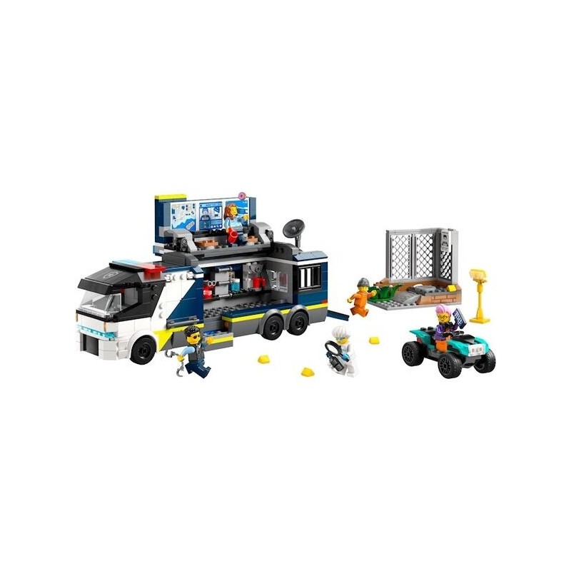 Le laboratoire de la Police Scientifique mobile 60418 Lego City