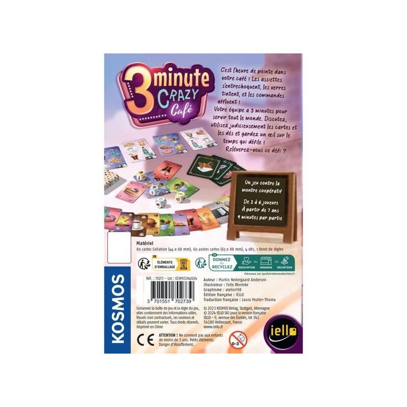 3 Minute Crazy Café