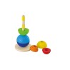 Jeu de boules en bois à empiler 62002 Selecta