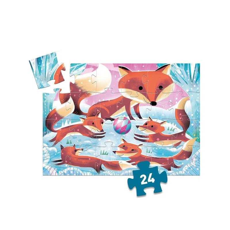 Puzzle 24 pièces Ginger Petit Renard 07285 Djeco