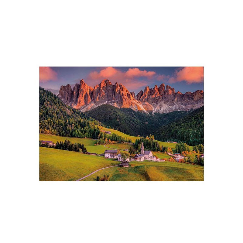 Puzzle 1000 pièces Magical Dolomites 39743 Clementoni