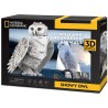 Puzzle 3D Harfang des Neiges 62 pièces 661079 National Geographic
