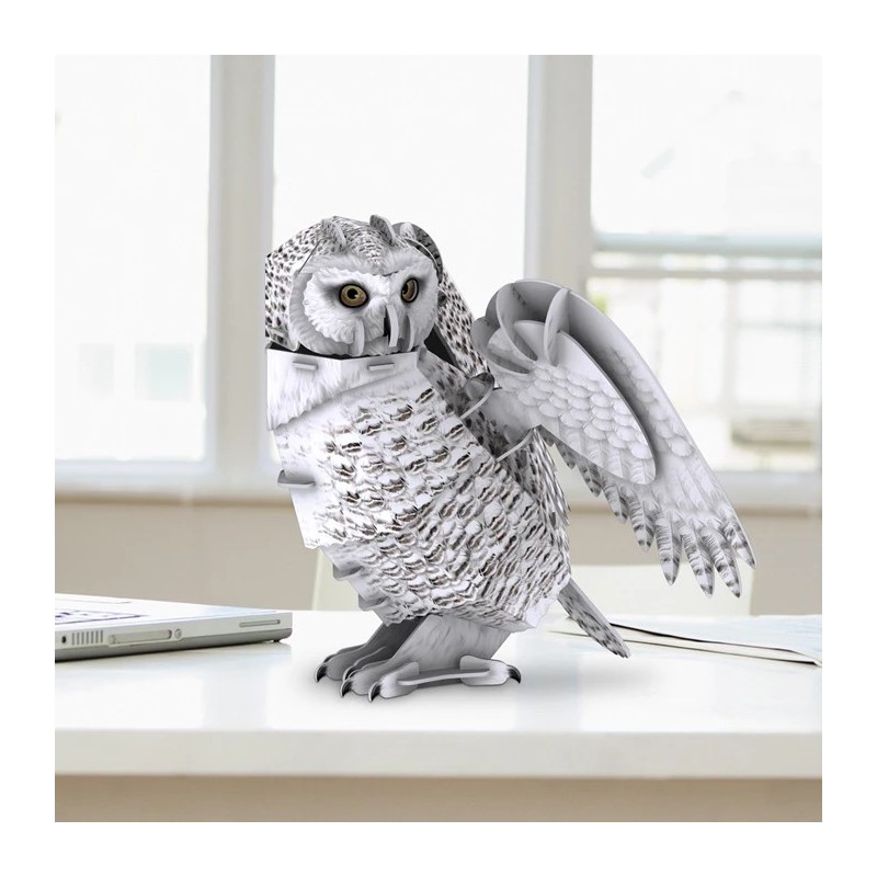 Puzzle 3D Harfang des Neiges 62 pièces 661079 National Geographic