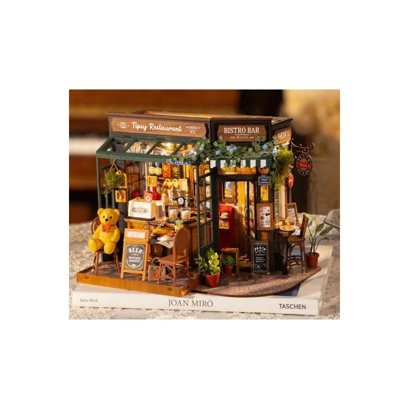 Maquette Restaurant miniature à construire Tipsy ROB-DG167 Robotime DIY