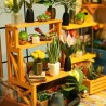 Maquette Serre miniature à construire Cathy's Flower House ROB-DG104 Robotime DIY