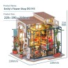 Maquette Magasin de fleurs miniature à construire Emily's Flower Shop ROB-DG145 Robotime DIY