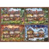 Puzzle 2000 pièces Maison des quatre saisons 58345 Schmidt