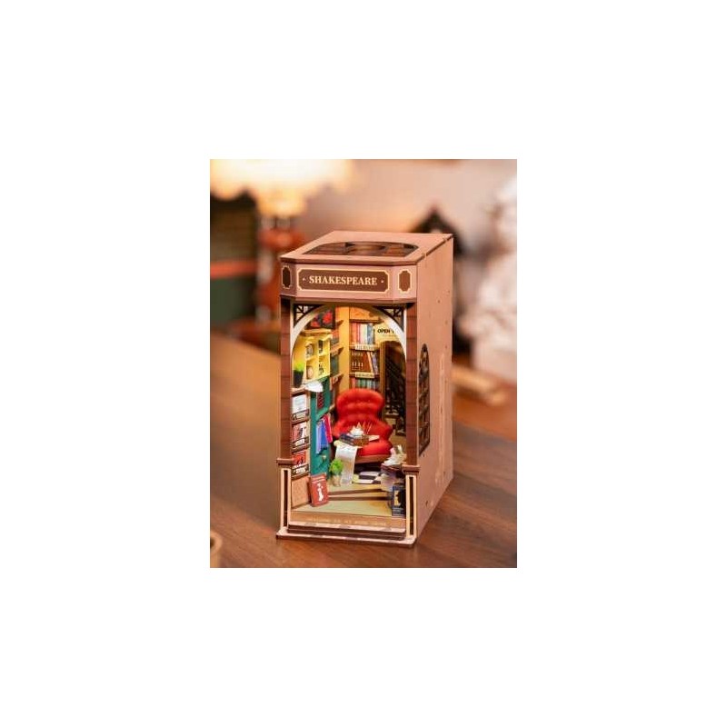 Maquette Librairie miniature à construire TGB07 Robotime Rolife