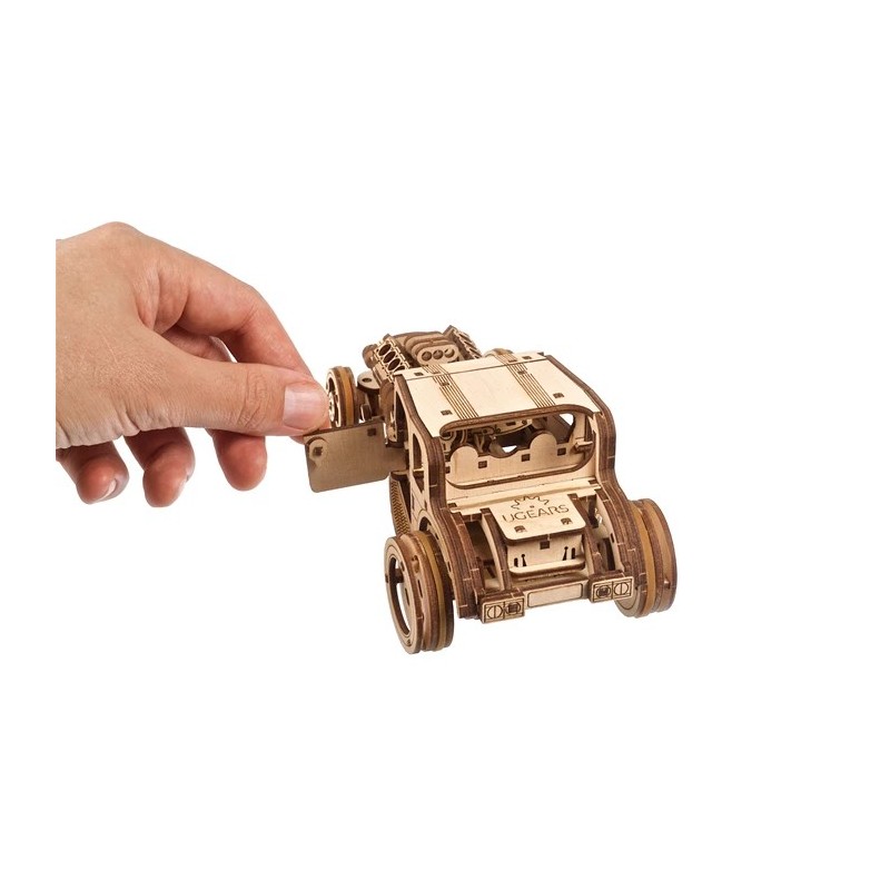 Maquette en bois Voiture Hot Rod Furious Mouse 3D 412165 Ugears