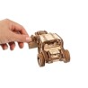 Maquette en bois Voiture Hot Rod Furious Mouse 3D 412165 Ugears