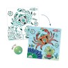 Coloriages brillants Sous la Mer 09698 Djeco