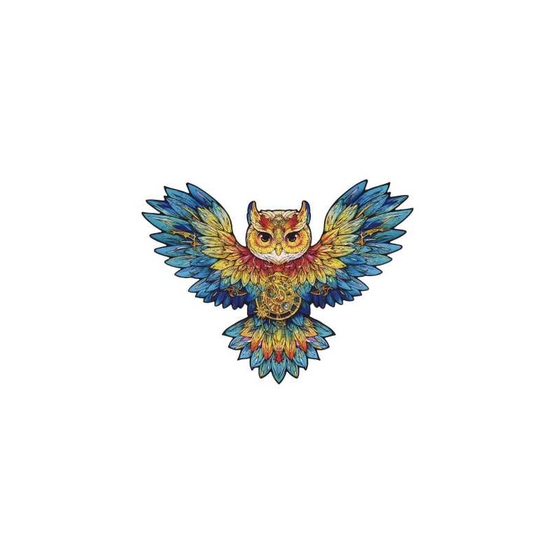 Puzzle en bois 200 pièces Chouette Owl TA004 Rowood