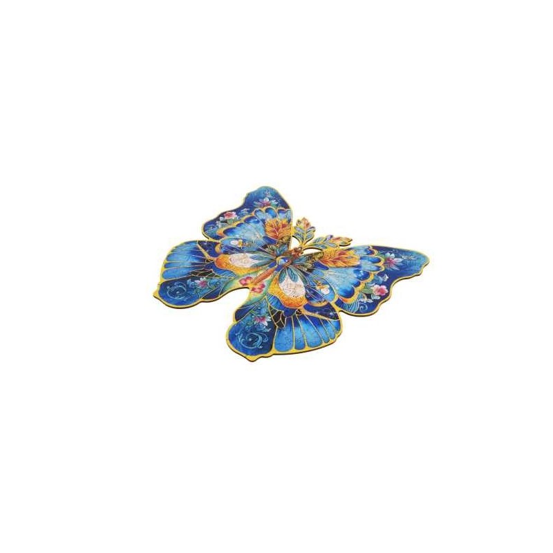 Puzzle en bois 200 pièces Papillon Morpho Helena TA003